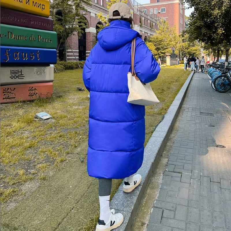 Winter Women'S Cold Coat Parkas Hooded Long Padded Jacket Jacket plus Size Super Hot Coat Cheap Wholesale Snow Outercoat Korean